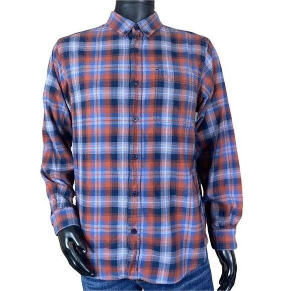 Columbia Plaid Button Down Mens Size Medium - Picture 1 of 7